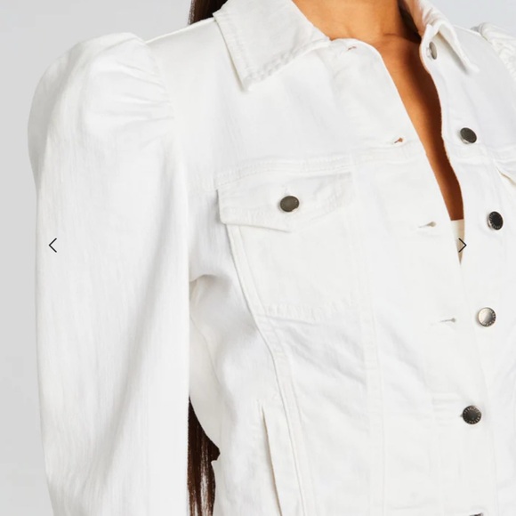 Retrofete White Jean Jacket - Picture 4 of 6